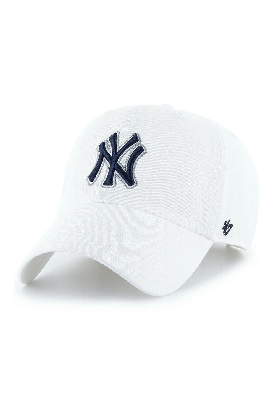 47 New York Yankees Clean Up Hat in White/Navy | B-RGW17GWS