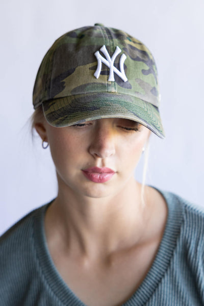 '47 New York Yankees Clean Up Hat in Camo 