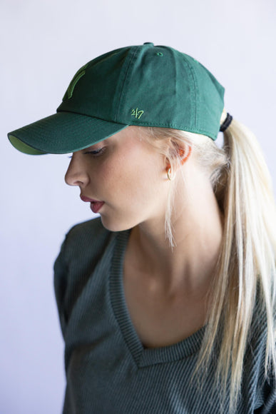 '47 New York Yankees Clean Up Hat in Green