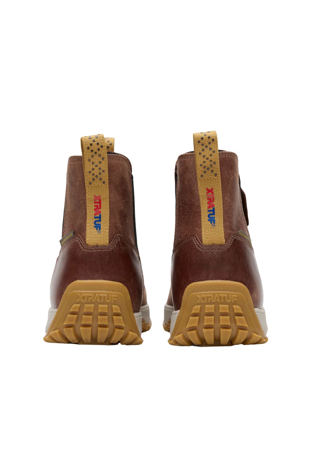 Xtratuf Leather Ankle Deck Boot for Men in Earth Brown