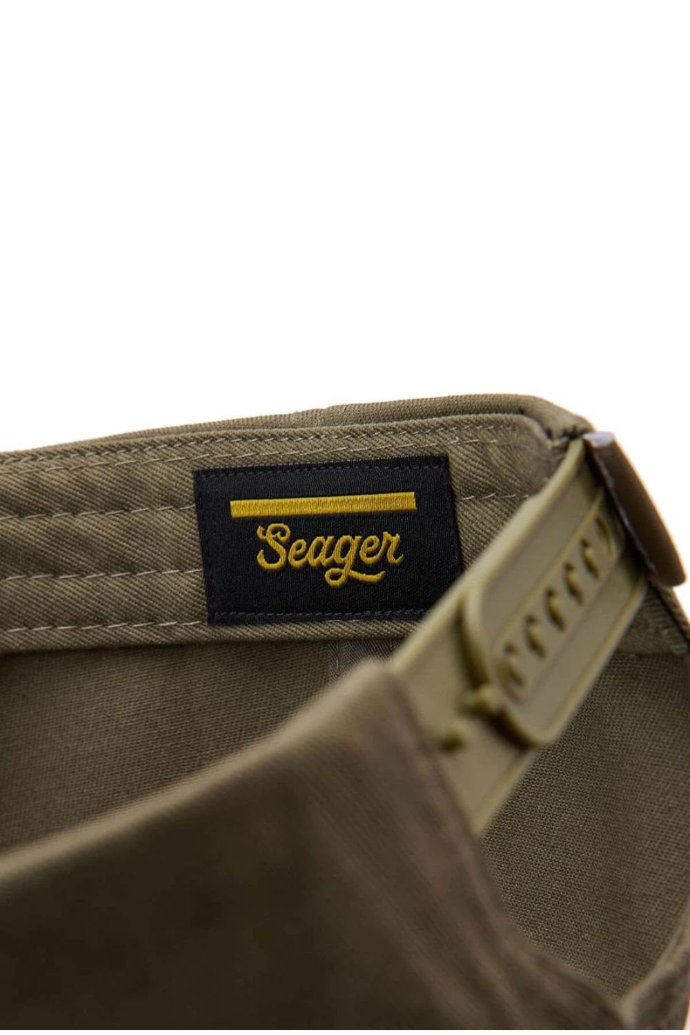 Seager Los Rios Canvas Snapback Hat for Men in Woodland