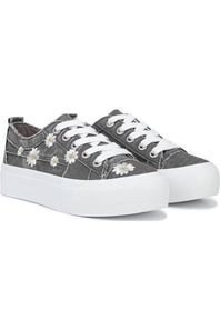 Blowfish Malibu Sadie-Sun Platform Sneakers for Women - Charcoal