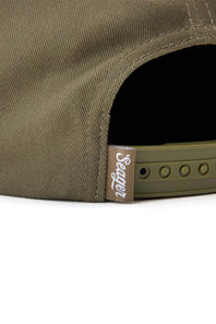 Seager Los Rios Canvas Snapback Hat for Men in Woodland