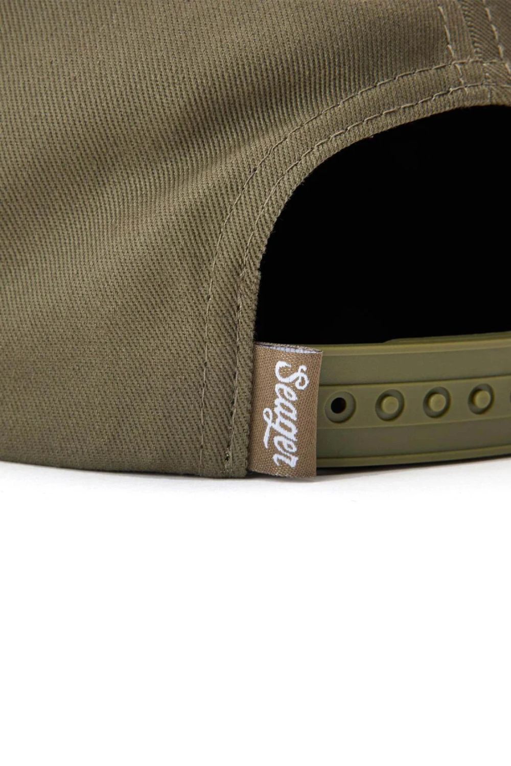 Seager Los Rios Canvas Snapback Hat for Men in Woodland