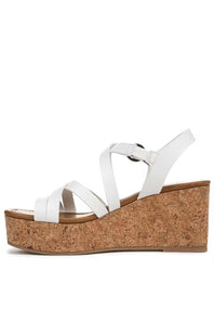  Blowfish Malibu Aurora Wedge Sandals for Women in White 