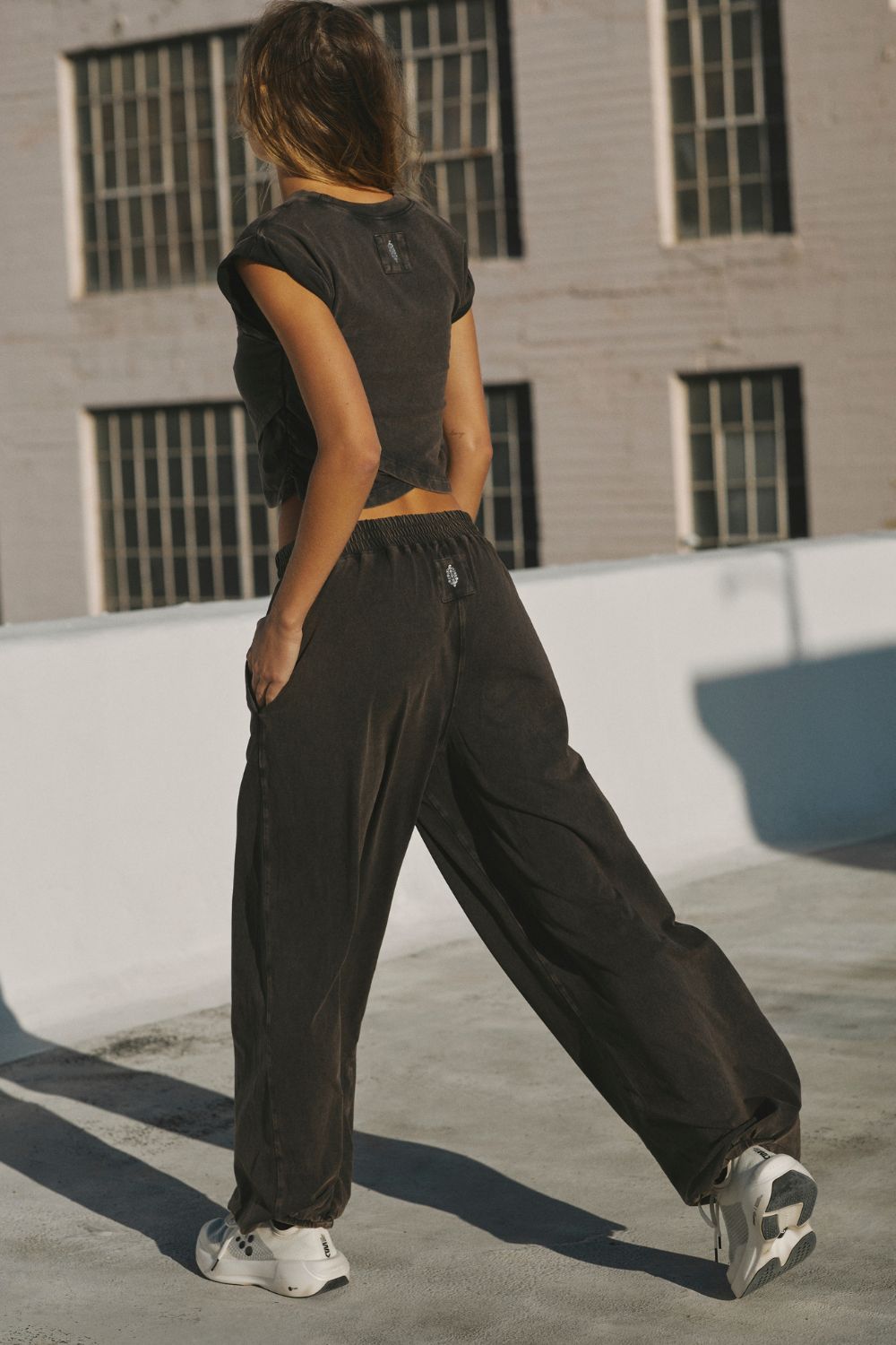 FP Movement Hot Shot Crossover Set for Women in Black
