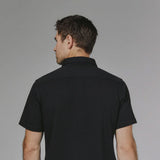7Diamonds Bennet Short Sleeve Shirt for Men in Black