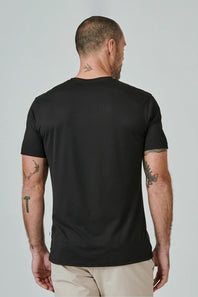 7Diamonds Core Crew T-Shirt for Men in Black
