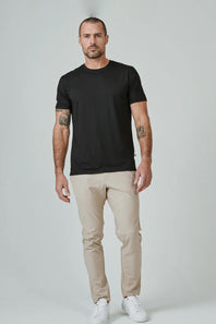 7Diamonds Core Crew T-Shirt for Men in Black