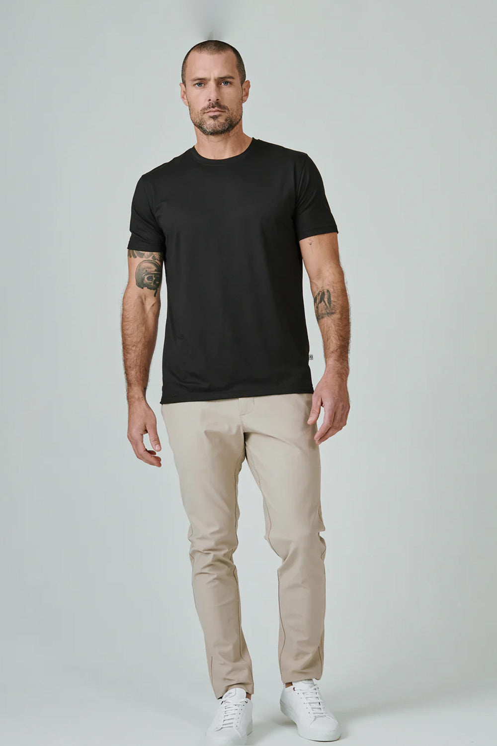 7Diamonds Core Crew T-Shirt for Men in Black