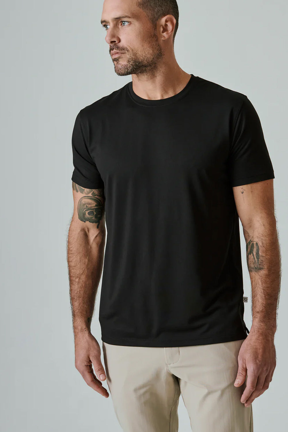 7Diamonds Core Crew T-Shirt for Men in Black