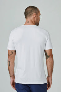 7Diamonds Core Crew T-Shirt for Men in White 