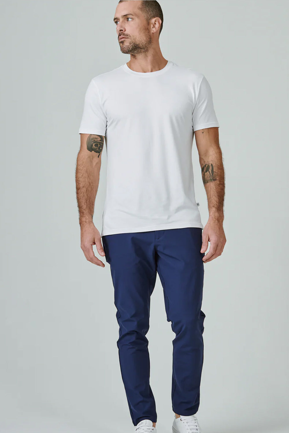 7Diamonds Core Crew T-Shirt for Men in White 