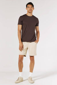7Diamonds Core Crew T-Shirt for Men in Bordeaux