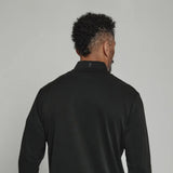7Diamonds REV Quarter-Zip Pullover for Men in Black