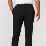 7Diamonds Zuma Chino Pants for Men in Black | STP-1288 BLACK