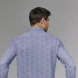 7Diamonds Prague Woven Shirt for Men in Blue