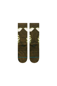 Stance Gremlins Crew Socks for Men in Green | A555C26STR-DNG DKGREEN
