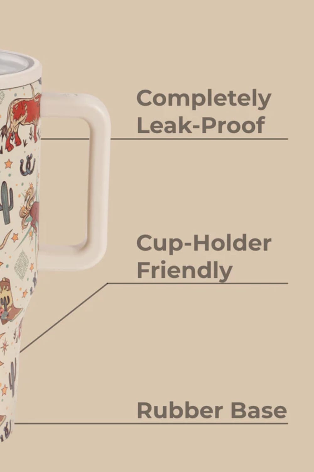 HydroJug Traveler 40 oz Tumbler in Rodeo