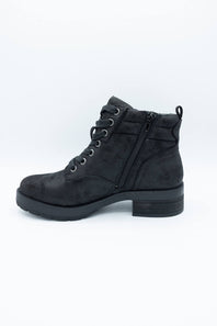 B52 Lace Up Bootie for Women in Black