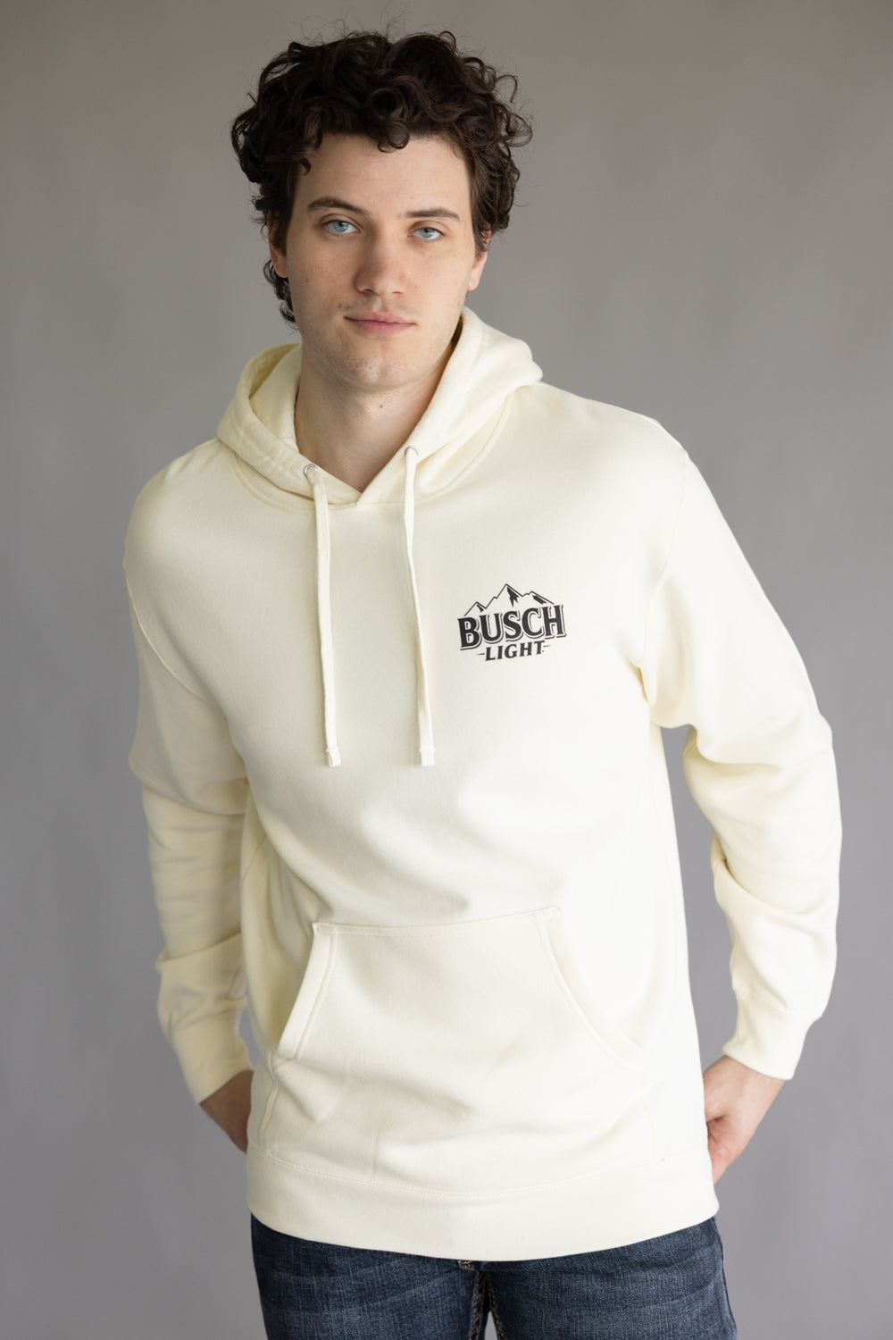 BUSCH-BEER-BUCK-HUNTING-GRAPHIC-SWEATSHIRT-FOR-MEN-IN-BONE-16868-112C-BONE
