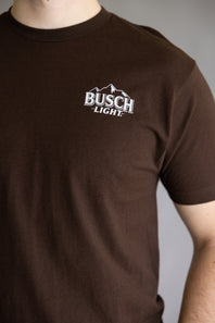 BUSCH-LIGHT-DEER-FRAME-T-SHIRT-FOR-MEN-IN-BROWN-18456-324-BROWN