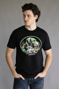 BUSCH-LIGHT-DOG-BLENDING-IN-T-SHIRT-FOR-MEN-IN-BLACK-16682-652A-BLACK