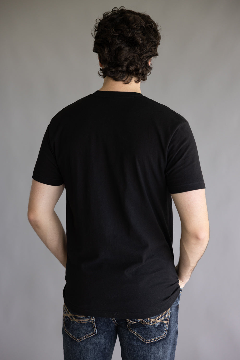 BUSCH-LIGHT-DOG-BLENDING-IN-T-SHIRT-FOR-MEN-IN-BLACK-16682-652A-BLACK