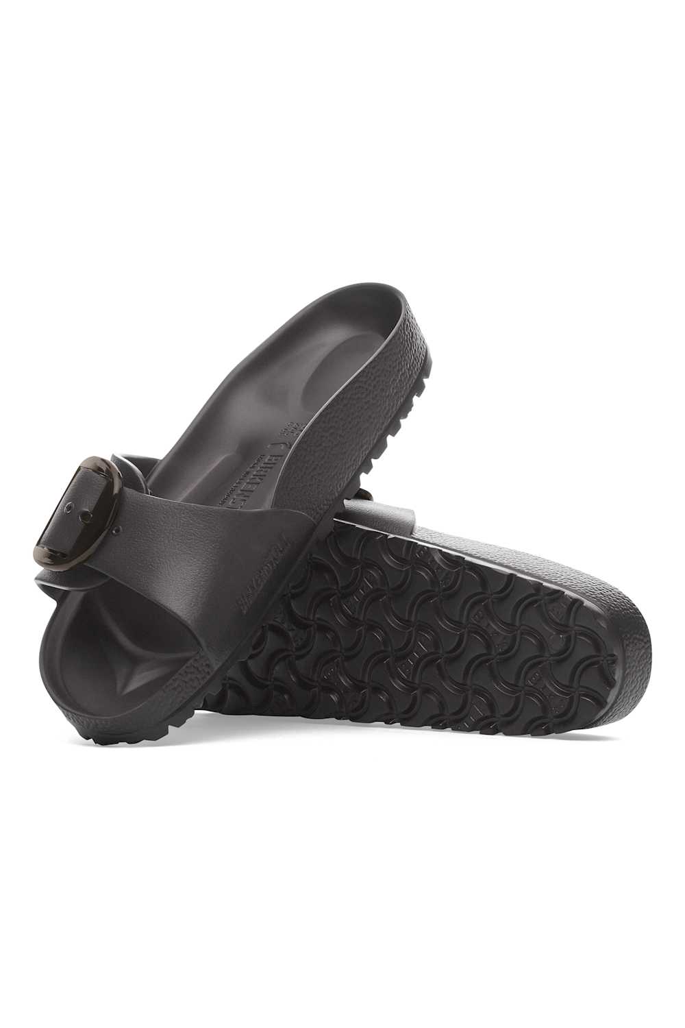 Birkenstock Madrid Big Buckle EVA Sandals for Women in Black