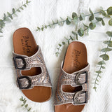 Blowfish Malibu Lima Beaded Sandals for Women in Tan