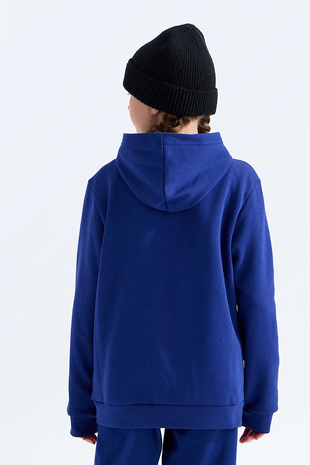 The North Face Teen Evolution Simple Dome Hoodie in Bold Blue | NF0A8CV6-NLV