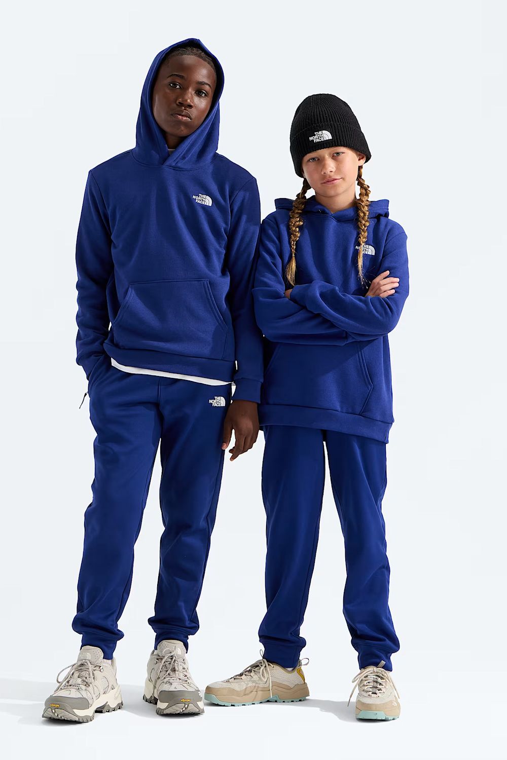 The North Face Teen Evolution Simple Dome Hoodie in Bold Blue | NF0A8CV6-NLV