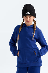 The North Face Teen Evolution Simple Dome Hoodie in Bold Blue | NF0A8CV6-NLV