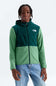 green zip hoodie on boy 