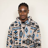 Brooklyn Cloth Sherpa Native Icons Hoodie for Men in Sand