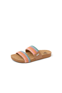  Reef Cushion Vista Sandals for Women in Sherbet Multi