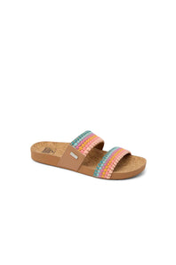  Reef Cushion Vista Sandals for Women in Sherbet Multi