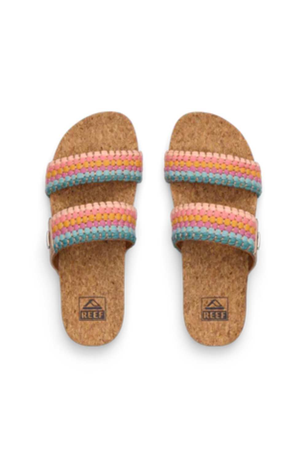  Reef Cushion Vista Sandals for Women in Sherbet Multi