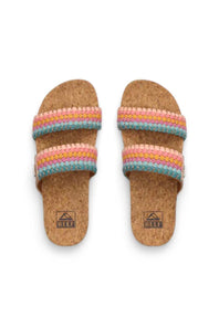  Reef Cushion Vista Sandals for Women in Sherbet Multi