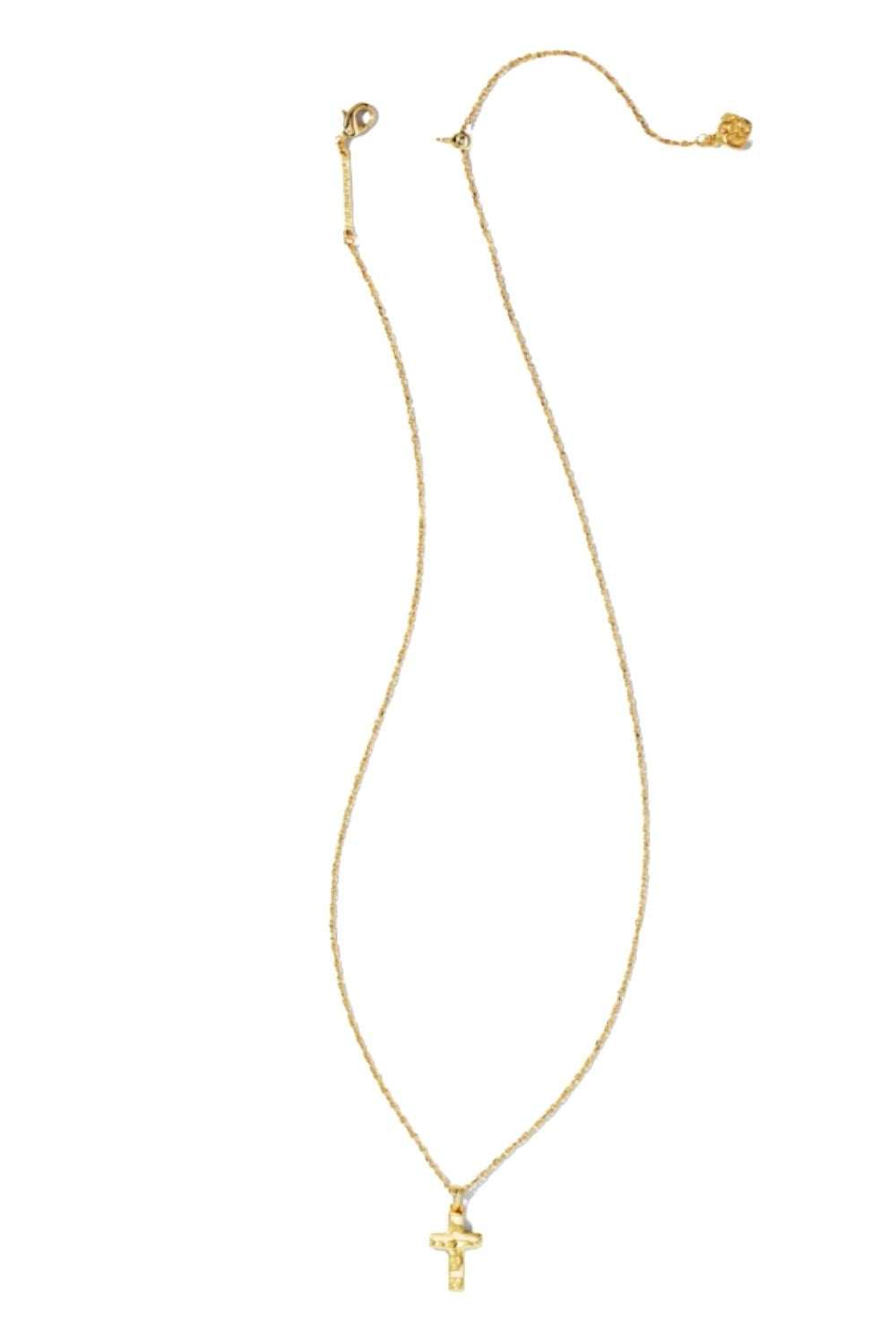 Kendra Scott Cross Pendant Necklace in Gold | 9608800869