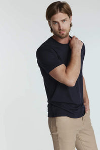 7Diamonds Core Crew T-Shirt for Men in Navy