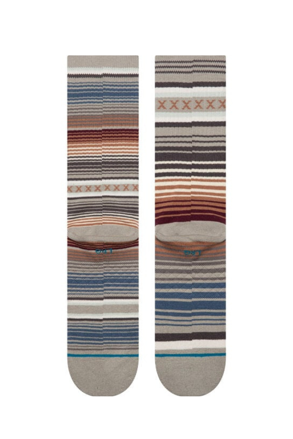 Stance Curren ST Crew Socks in Stripe