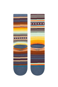 Stance Curren ST Crew Socks in Sea Blue