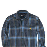 Carhartt Heavyweight Plaid Flannel for Men in Navy Blue | 105947-412