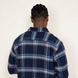 Carhartt Rugged Flex Midweight Flannel Shirt for Men in Blue