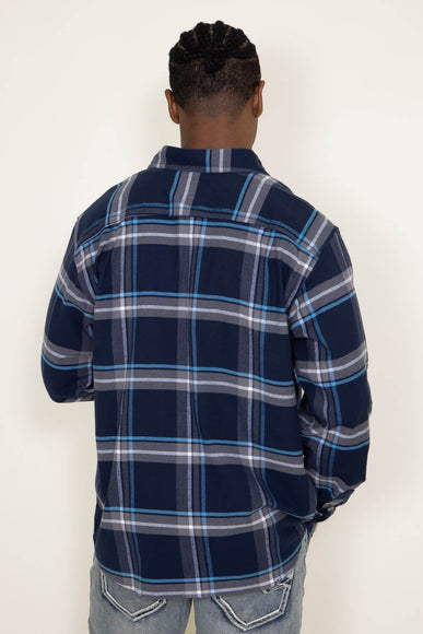 Carhartt Rugged Flex Midweight Flannel Shirt for Men in Blue