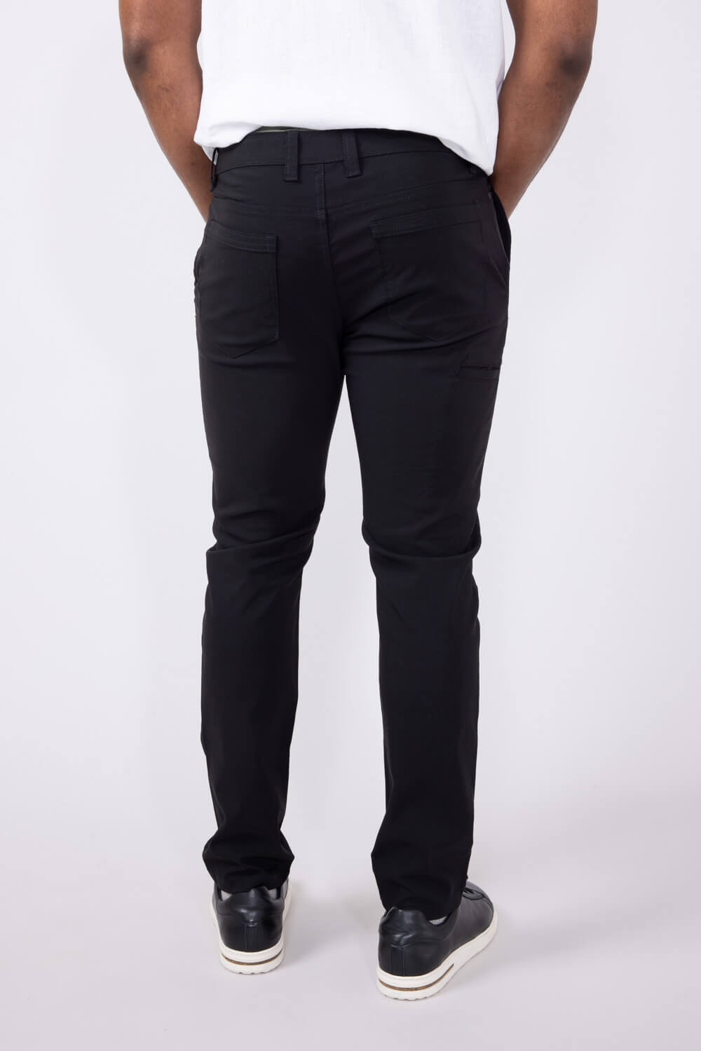 Copper & Oak Faille Utility Pants for Men in Black