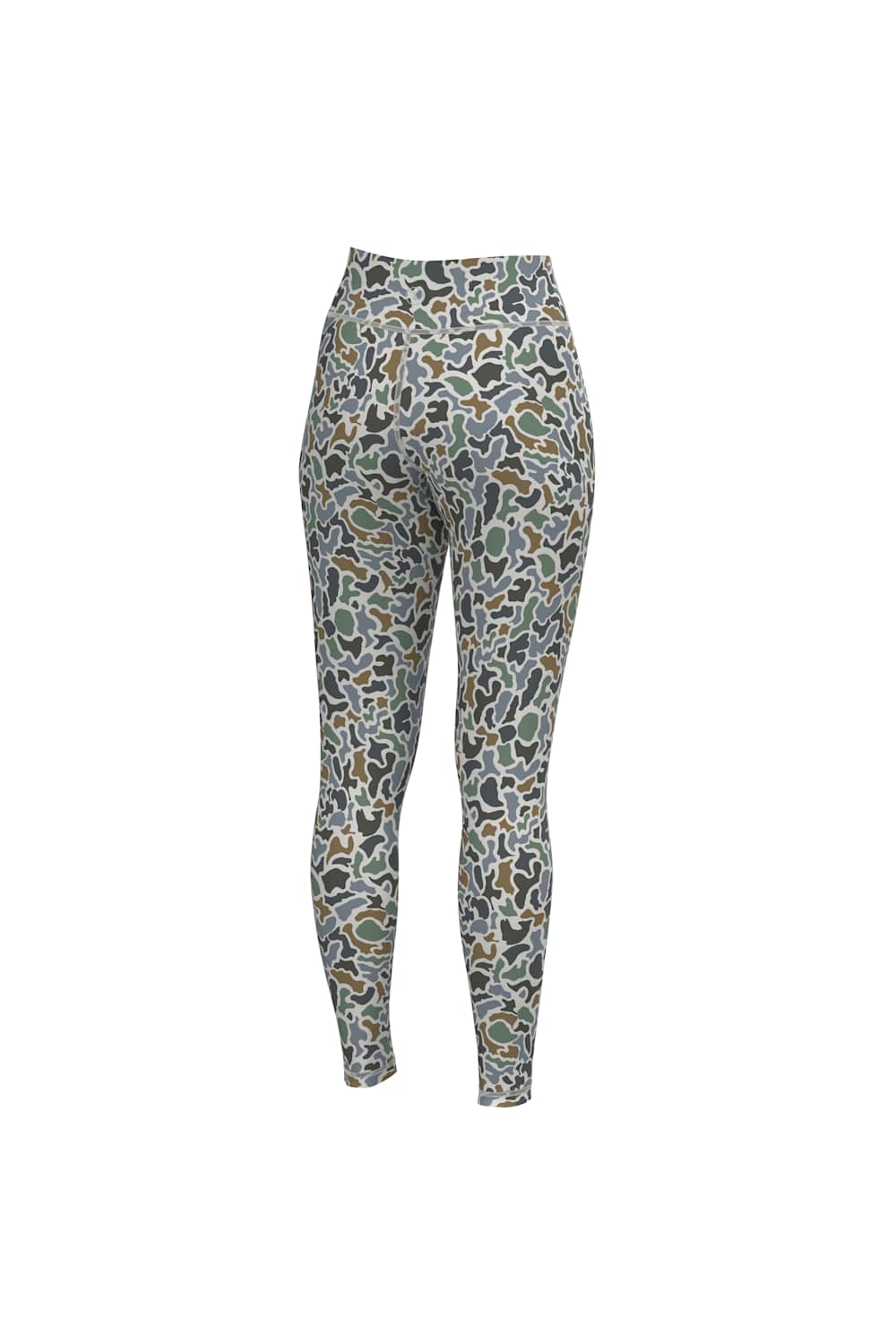 Local Girl Youth Seamed Leggings for Girls in Bluff Camo