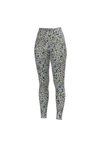 Local Girl Youth Seamed Leggings for Girls in Bluff Camo