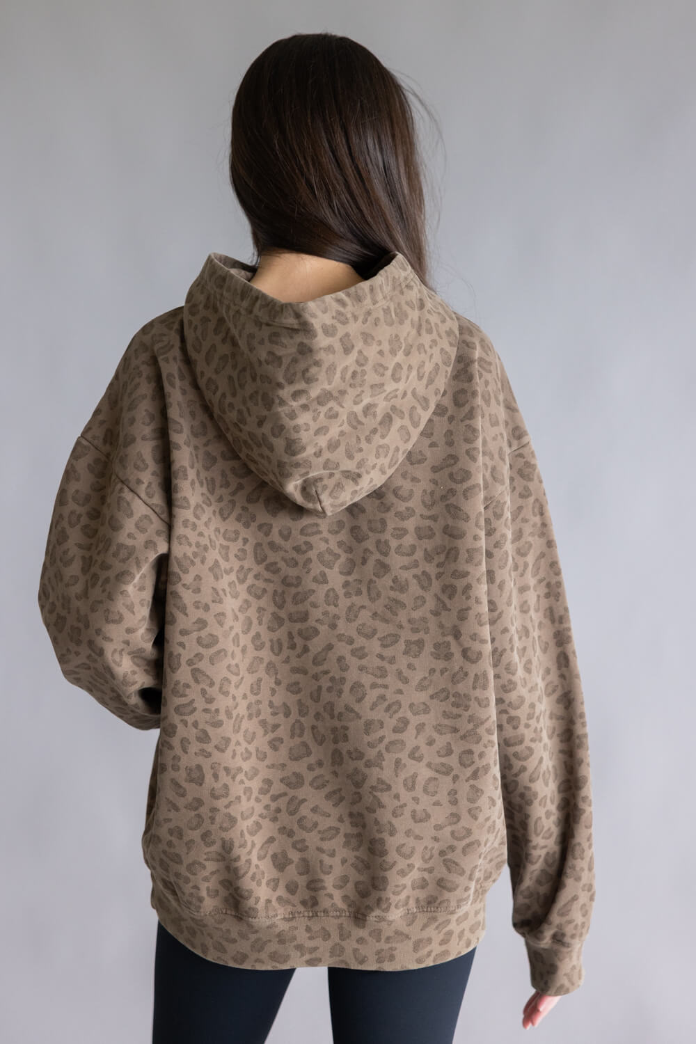 Cotton-collective-Leopard-print-heavyweight-vintage-hoodie-for-women-in-brown-CCHOD475SNW-LEPRD-3